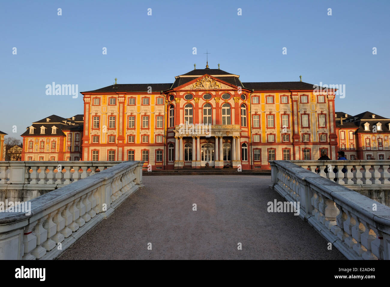 Deutschland, Baden-Württemberg, Kraichgau, Bruchsal, Barockschloss Stockfoto