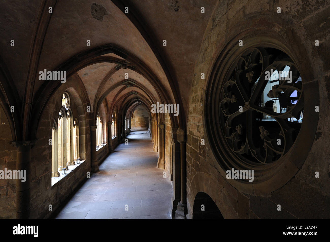 Deutschland, Baden Württemberg, Maulbronn, Maulbronn Abbey als Weltkulturerbe der UNESCO, das Kloster aufgeführt Stockfoto