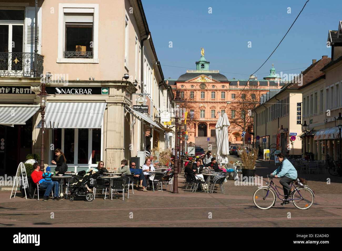Deutschland, Baden-Württemberg, Schwarzwald, Rastatt, Rastatt-Schloss Stockfoto