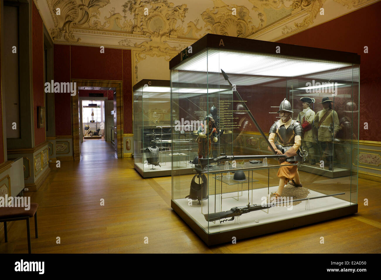 Deutschland, Baden-Württemberg, Schwarzwald, Rastatt, Rastatt Schloss, Museum der Militärgeschichte Stockfoto