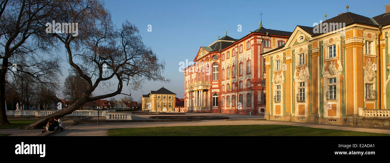 Deutschland, Baden-Württemberg, Kraichgau, Bruchsal, Barockschloss Stockfoto