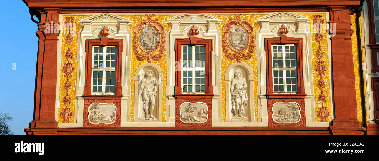 Deutschland, Baden-Württemberg, Kraichgau, Bruchsal, Barockschloss Stockfoto