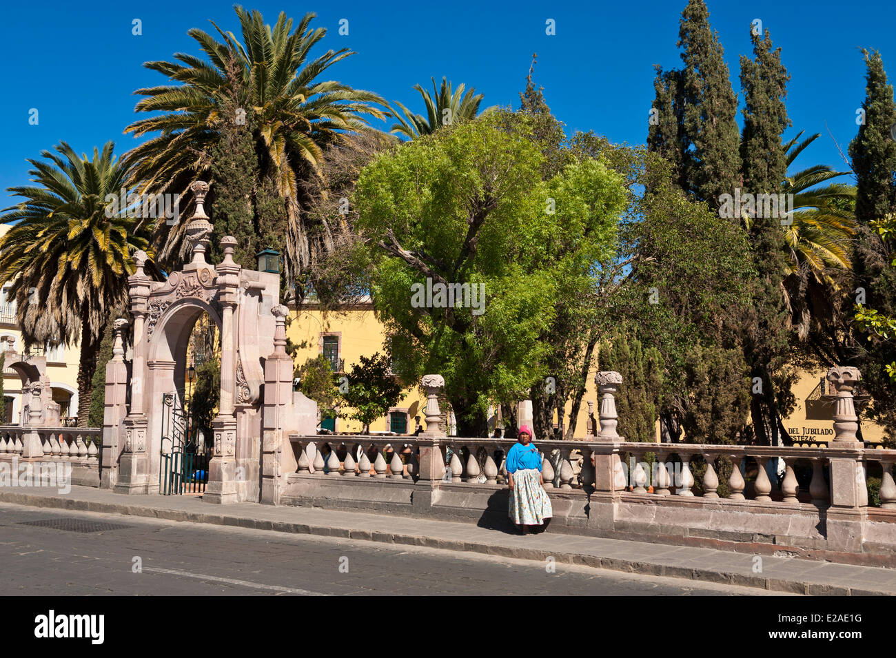 Mexiko, Zacatecas state, Zacatecas Stadt UNESCO-Welterbe Stockfoto