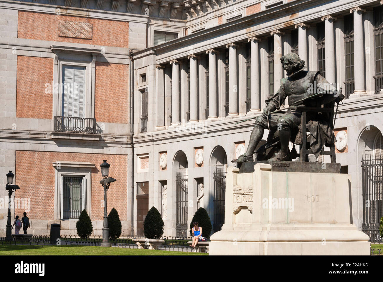 Spanien, Madrid, Museo del Prado im Jahre 1819 eröffnet und befindet sich in der Architekt Juan de Villanueva Gebäude, spanische Pinter Diego Stockfoto