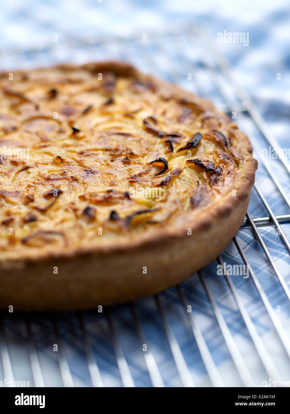 Frankreich, Elsass, feature: Felders Elsass, Apfelkuchen Stockfoto