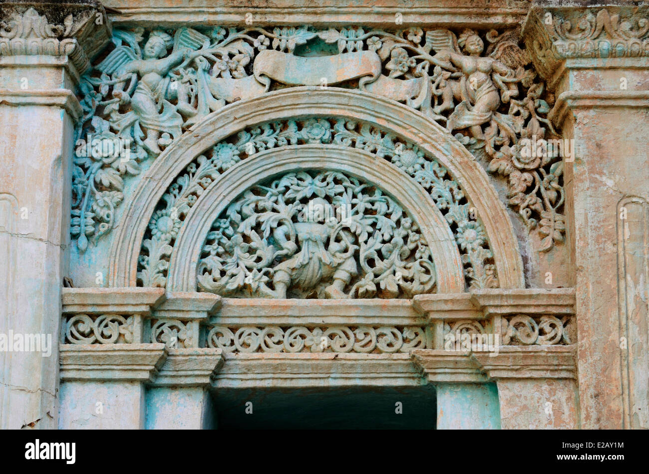 Myanmar (Burma), Sagaing Division, Monywa, Po Win Daung Höhlen, Troglodytics Tempel datiert 14 th. Jahrhundert Stockfoto