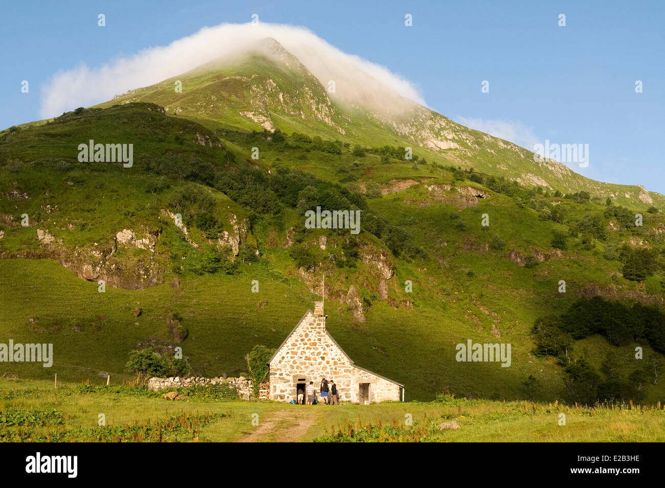 Frankreich, Cantal, Parc Naturel Regional des Vulkane d ' Auvergne (natürlichen regionalen Park von Volcan d ' Auvergne), Lavigerie, Pass Stockfoto