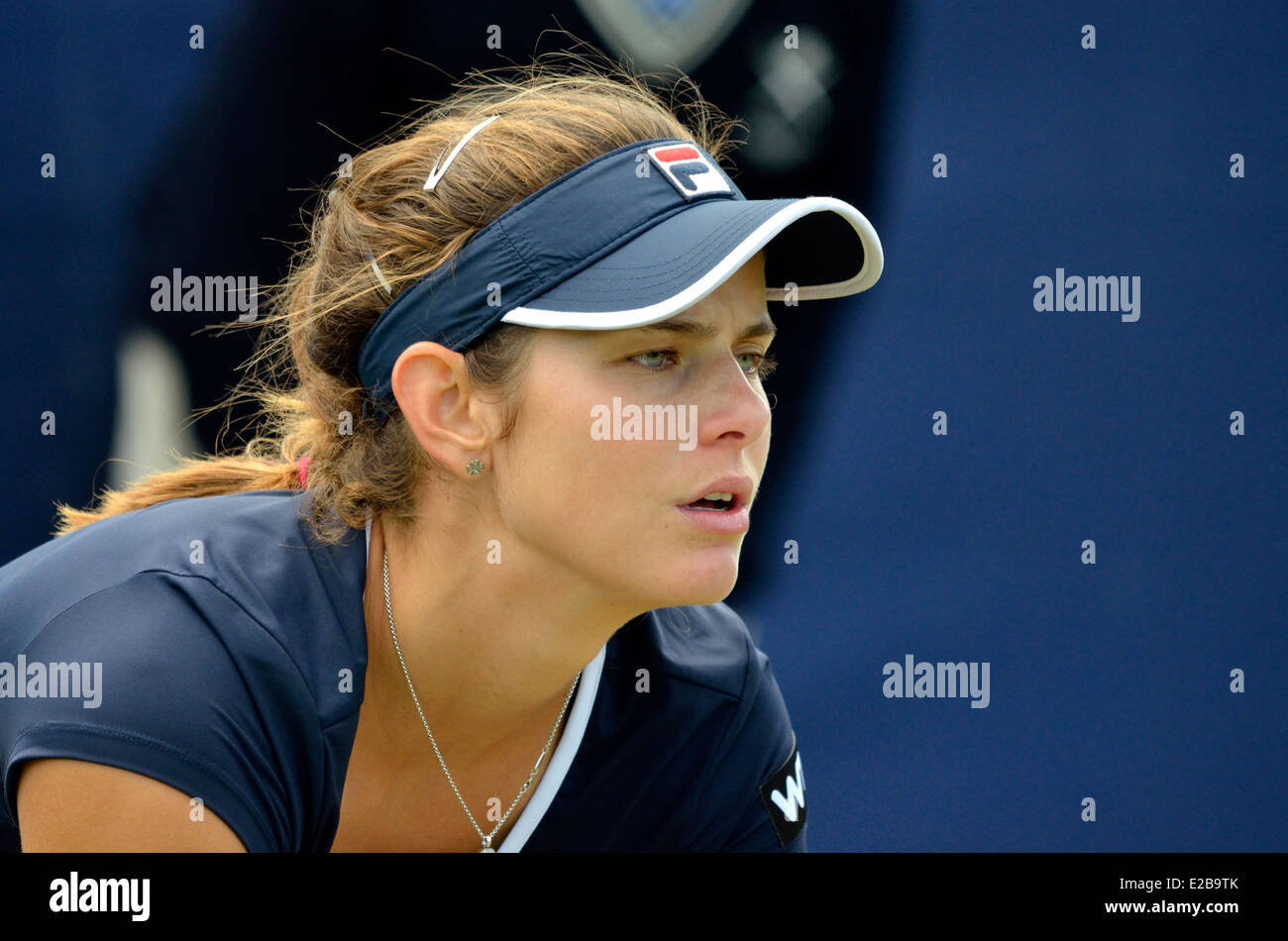 Julia Goerges (Deutschland) spielen im Devonshire Park, Eastbourne, 2014 Stockfoto