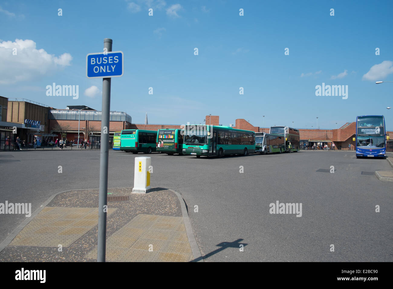 King's Lynn Busbahnhof Stockfoto