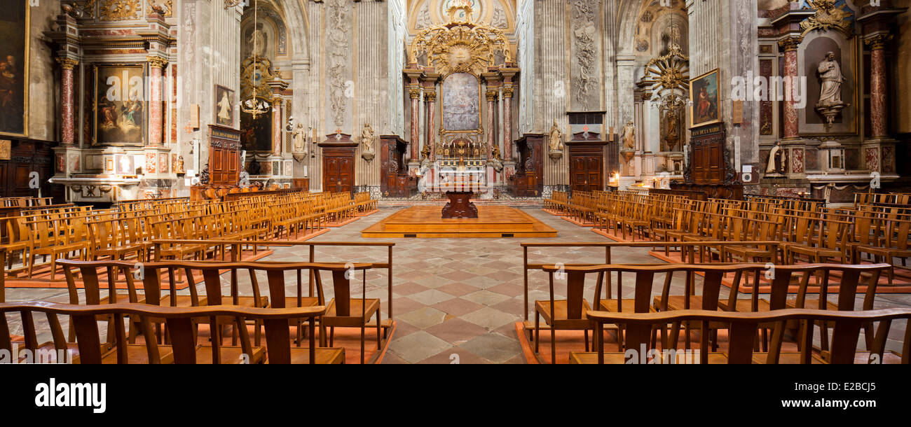 Frankreich, Tarn, Castres, die Kathedrale St Benoit, 17. Jahrhundert Stockfoto