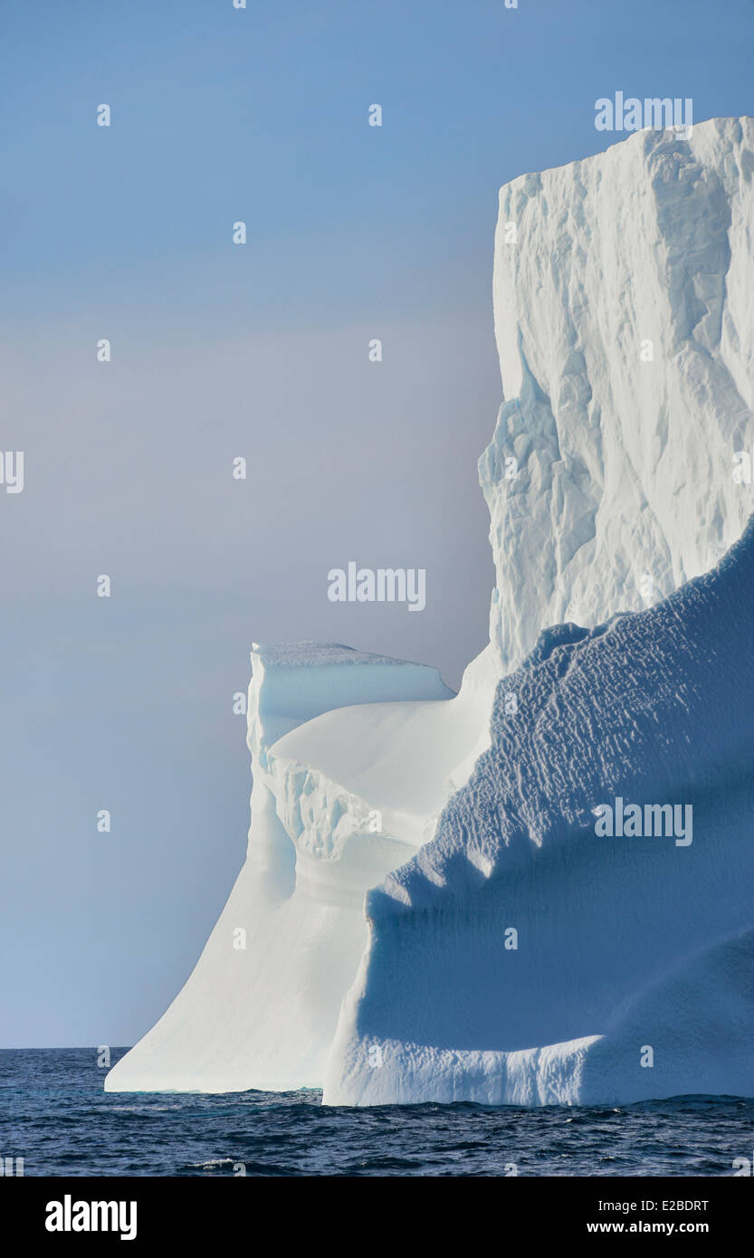 Grönland, Melville Bay, Eisberg Stockfoto