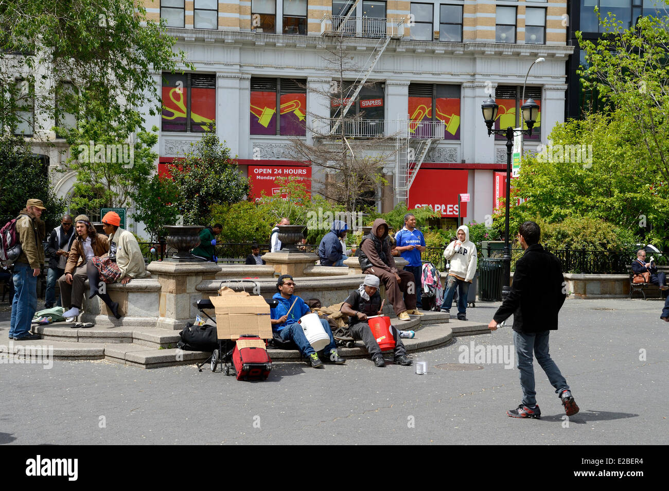 Vereinigte Staaten, New York City, Manhattan, Union Square Stockfoto