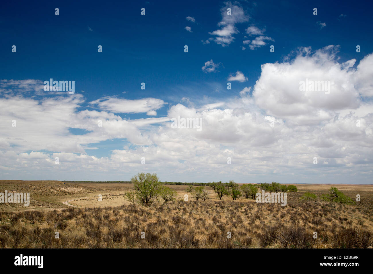 Chivington, Colorado - Sand Creek Massacre National Historic Site. Stockfoto