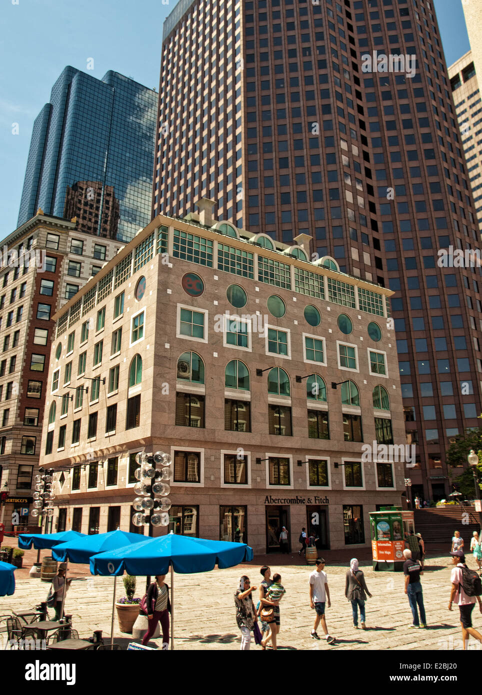 Ansicht von Boston, Massachusetts Stockfoto