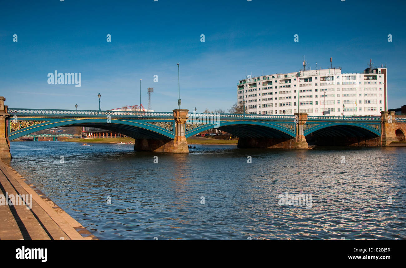 Trent Brücke, Nottingham England UK Stockfoto