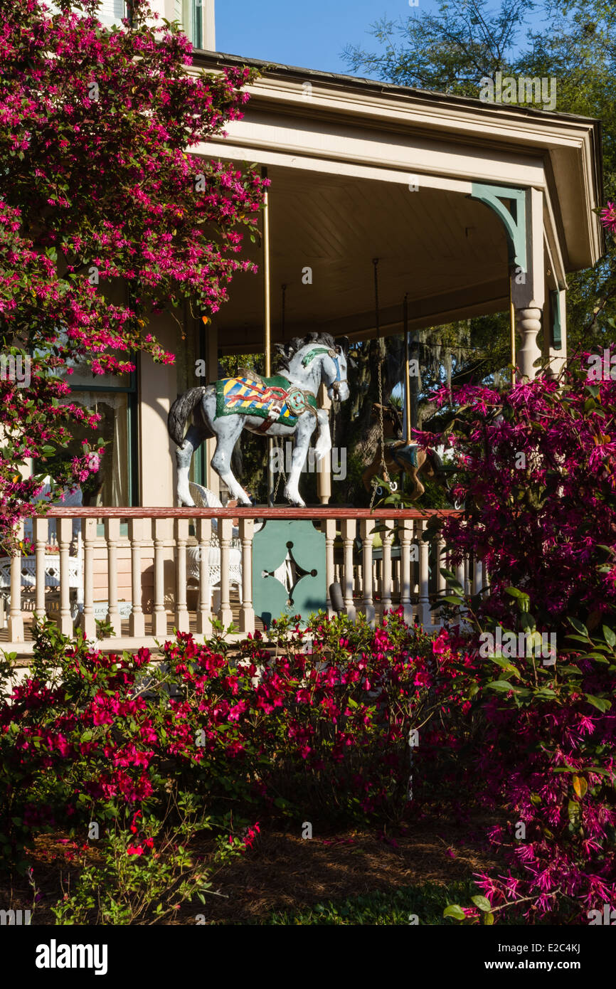 Das Bailey-Haus, ca. 1895, Fernandina Beach, Florida Stockfoto