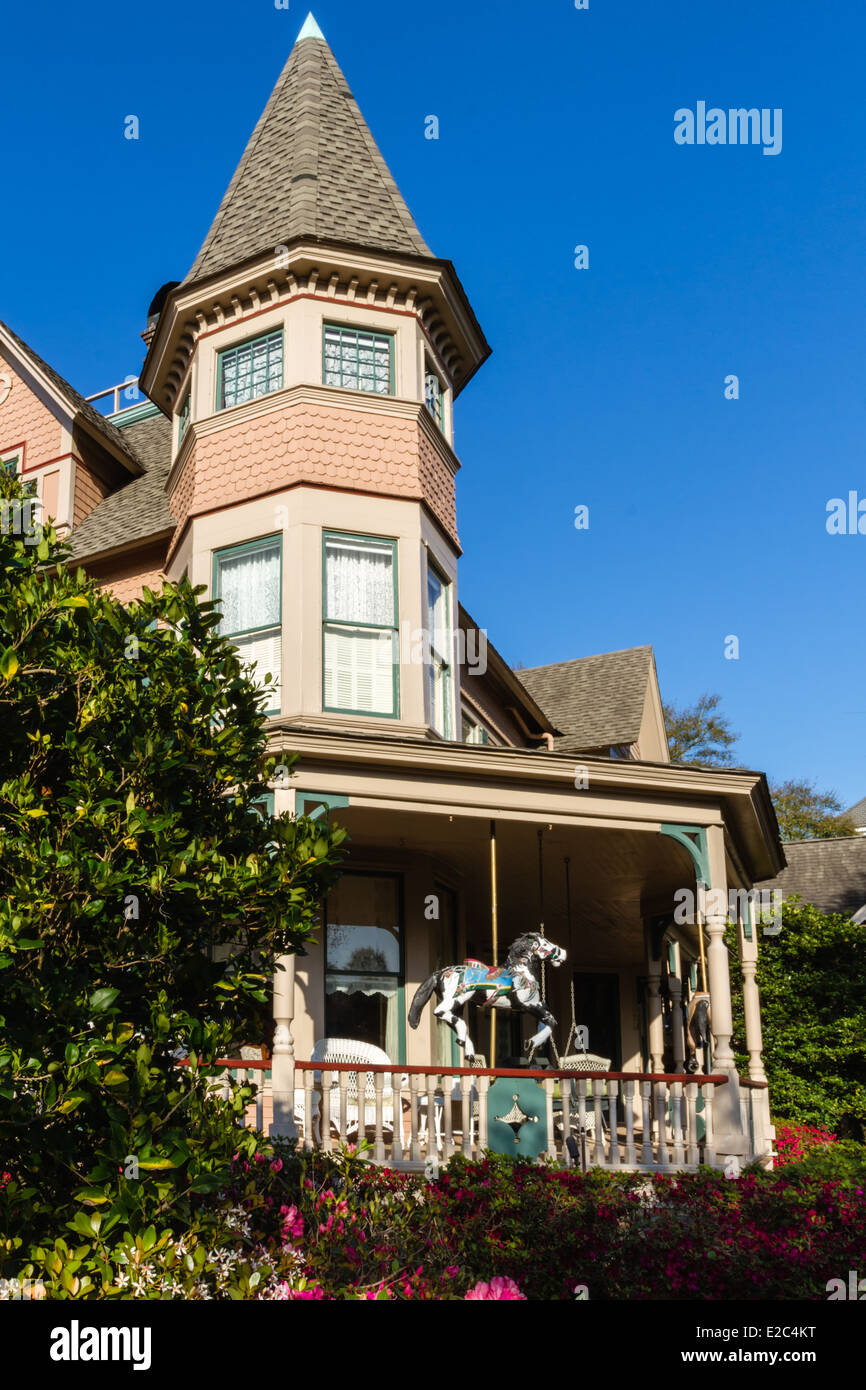 Das Bailey-Haus, ca. 1895, Fernandina Beach, Florida Stockfoto