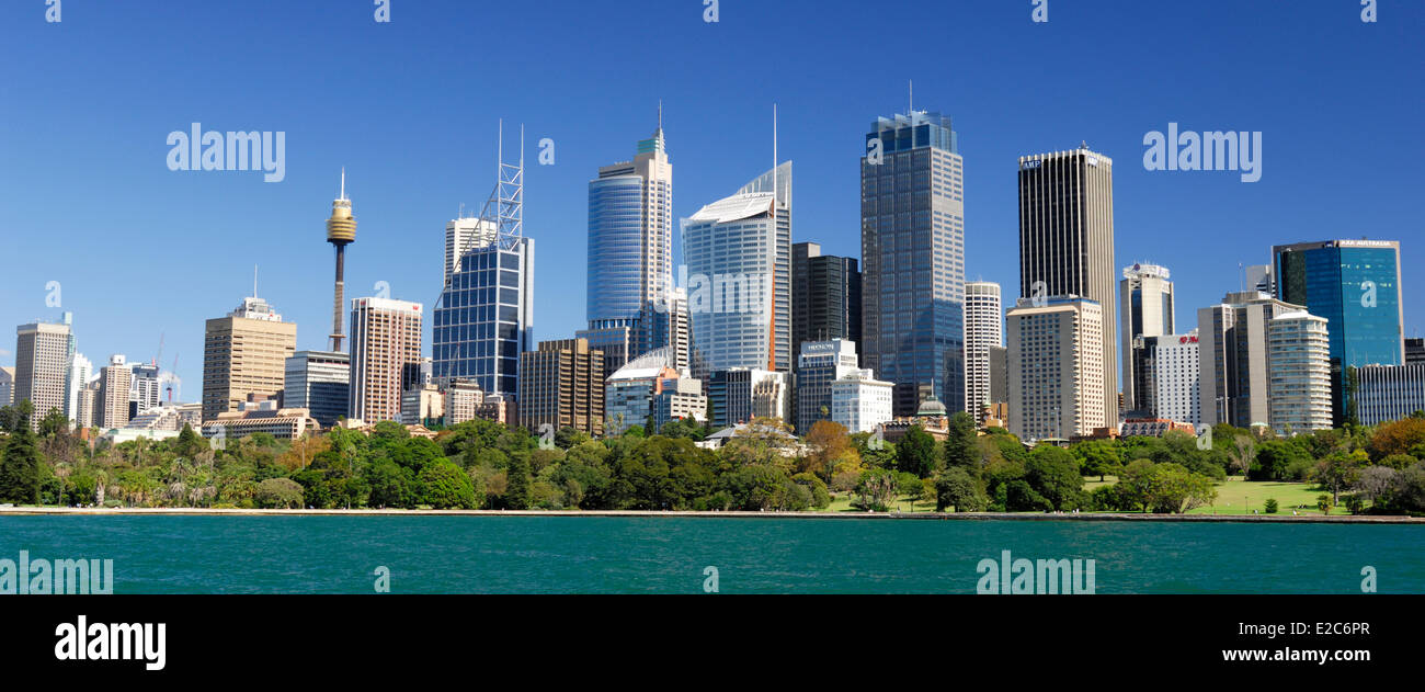 Australien, New South Wales, Sydney, Gebäude von Frau Macquaries Point Stockfoto