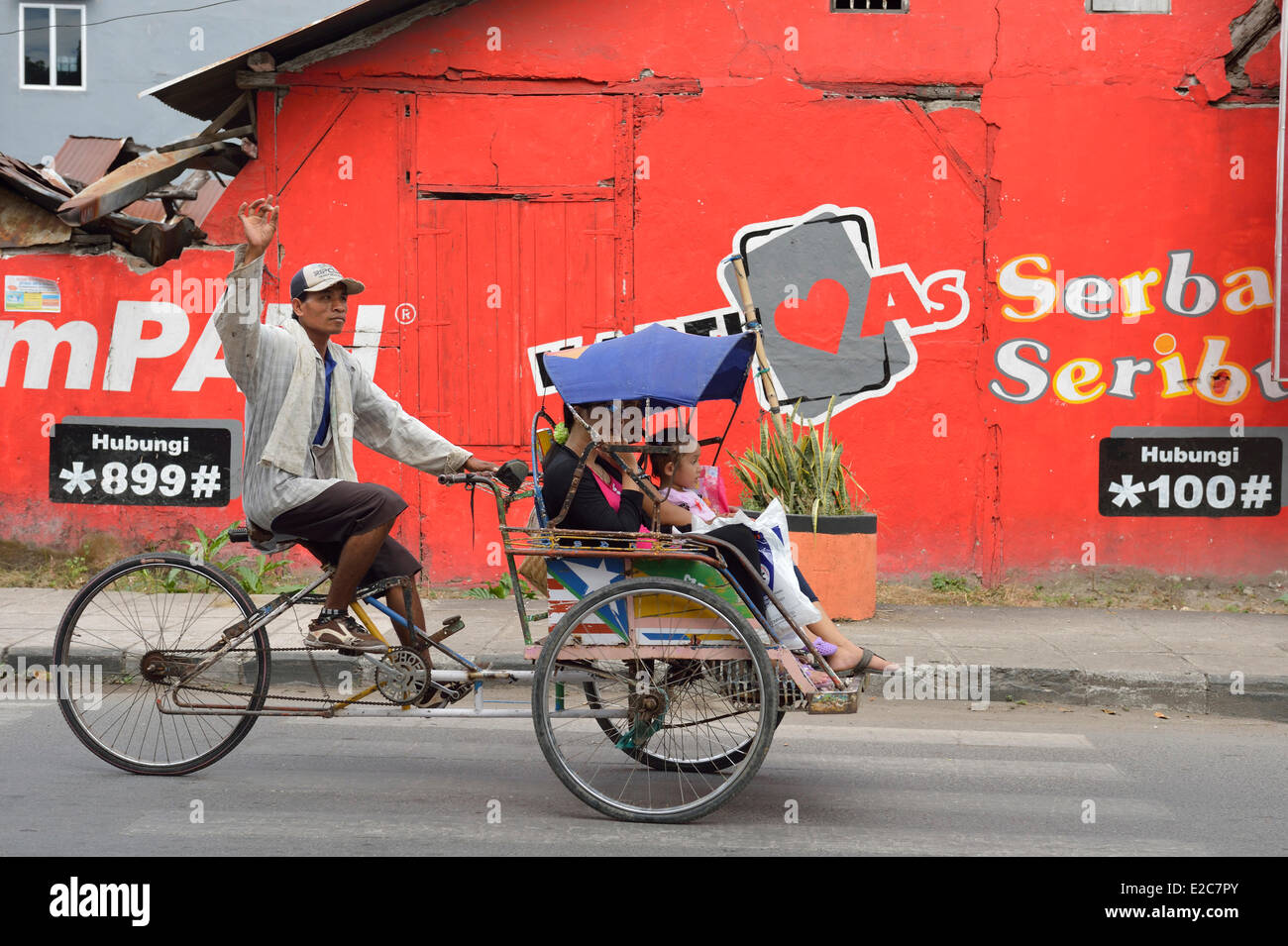 Sumbawa, Indonesien Sumbawa Besar Stockfoto