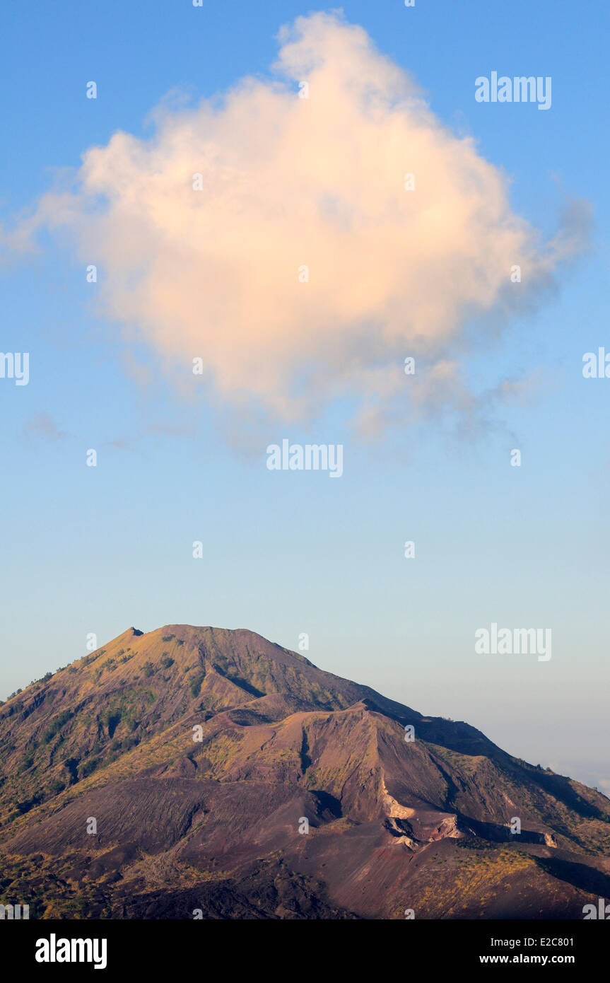 Indonesien, Bali, Kintamani Bereich, den Gunung Batur Vulkan Stockfoto