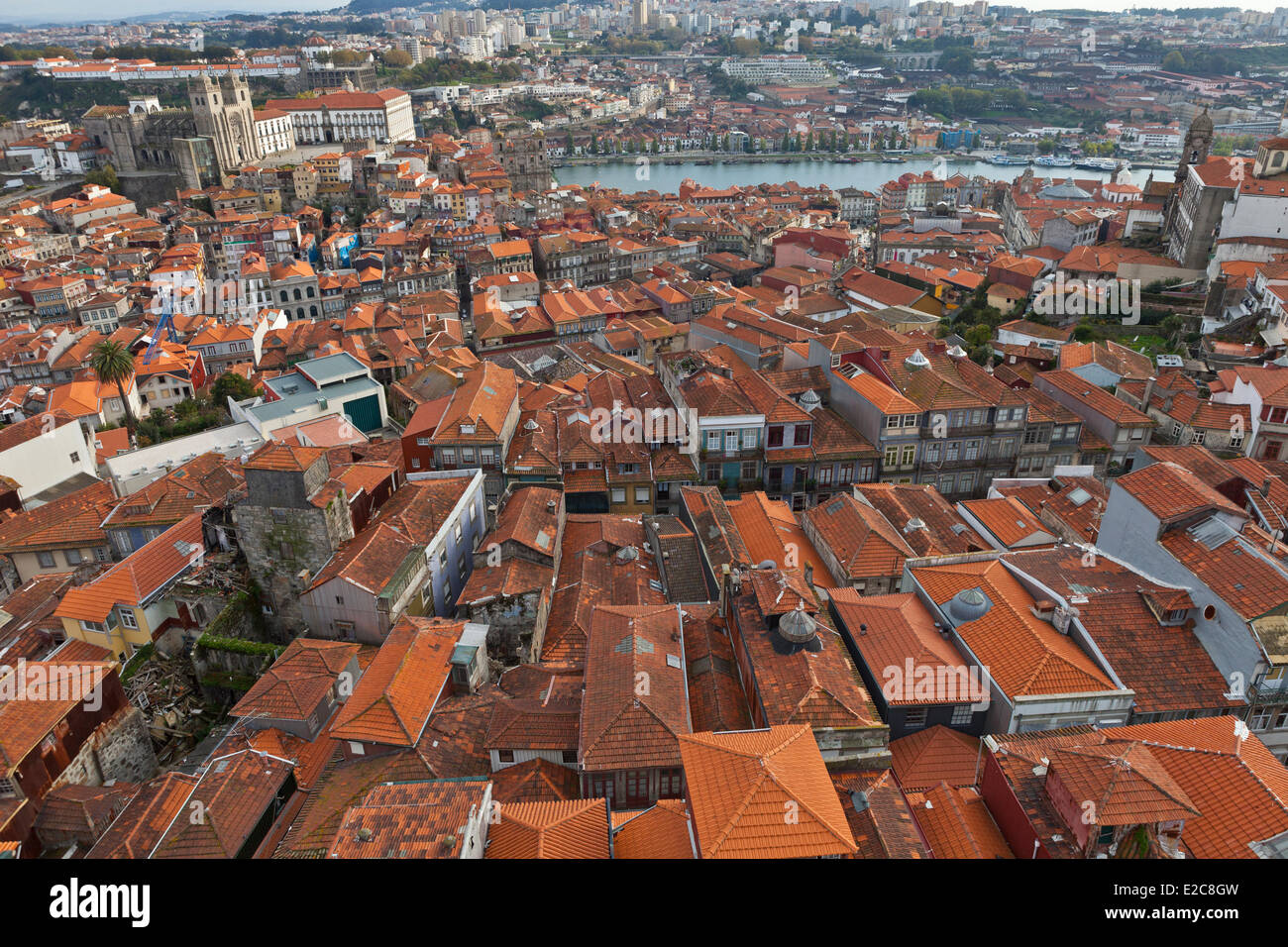 Portugal, Region Norte, Porto, Altstadt Weltkulturerbe der UNESCO, Se Kathedrale im Hintergrund Stockfoto