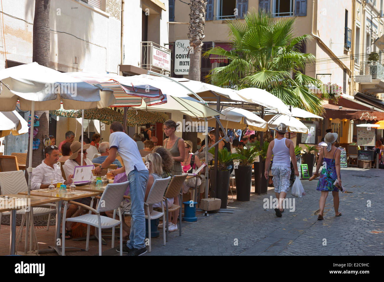 Frankreich, Var, Bandol, Innenstadt Stockfoto