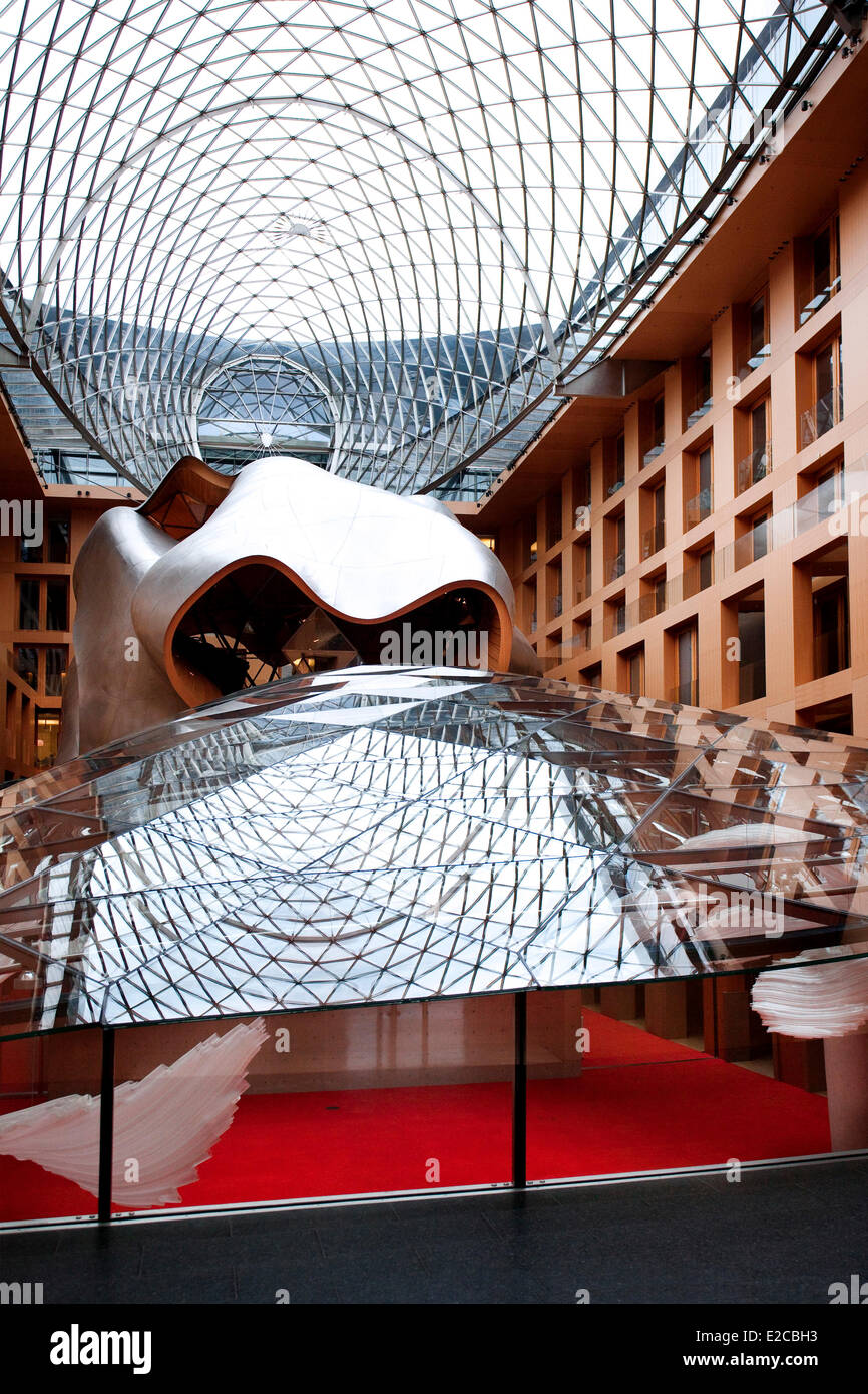 Deutschland, Berlin, Pariser Platz, DZ Bank vom Architekten Frank Gehry Stockfoto