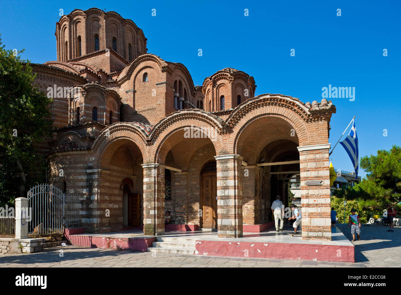 Griechenland, Mazedonien, Thessaloniki, byzantinische Kirche des Propheten Elias (Ilias Profitis) Stockfoto