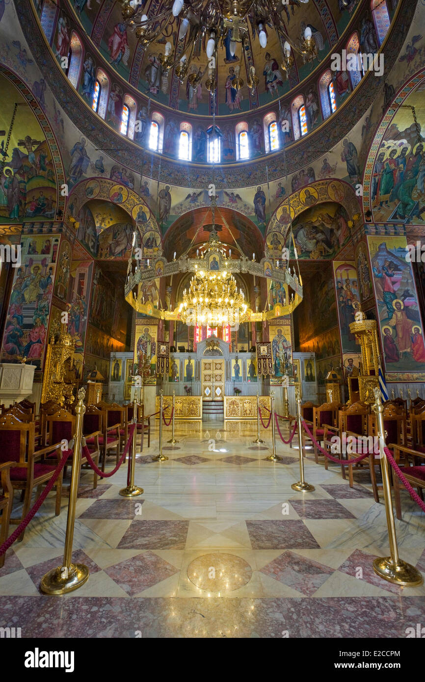 Griechenland, Mazedonien, Thessaloniki, griechische orthodoxe Kathedrale Saint Gregory Palamas Stockfoto