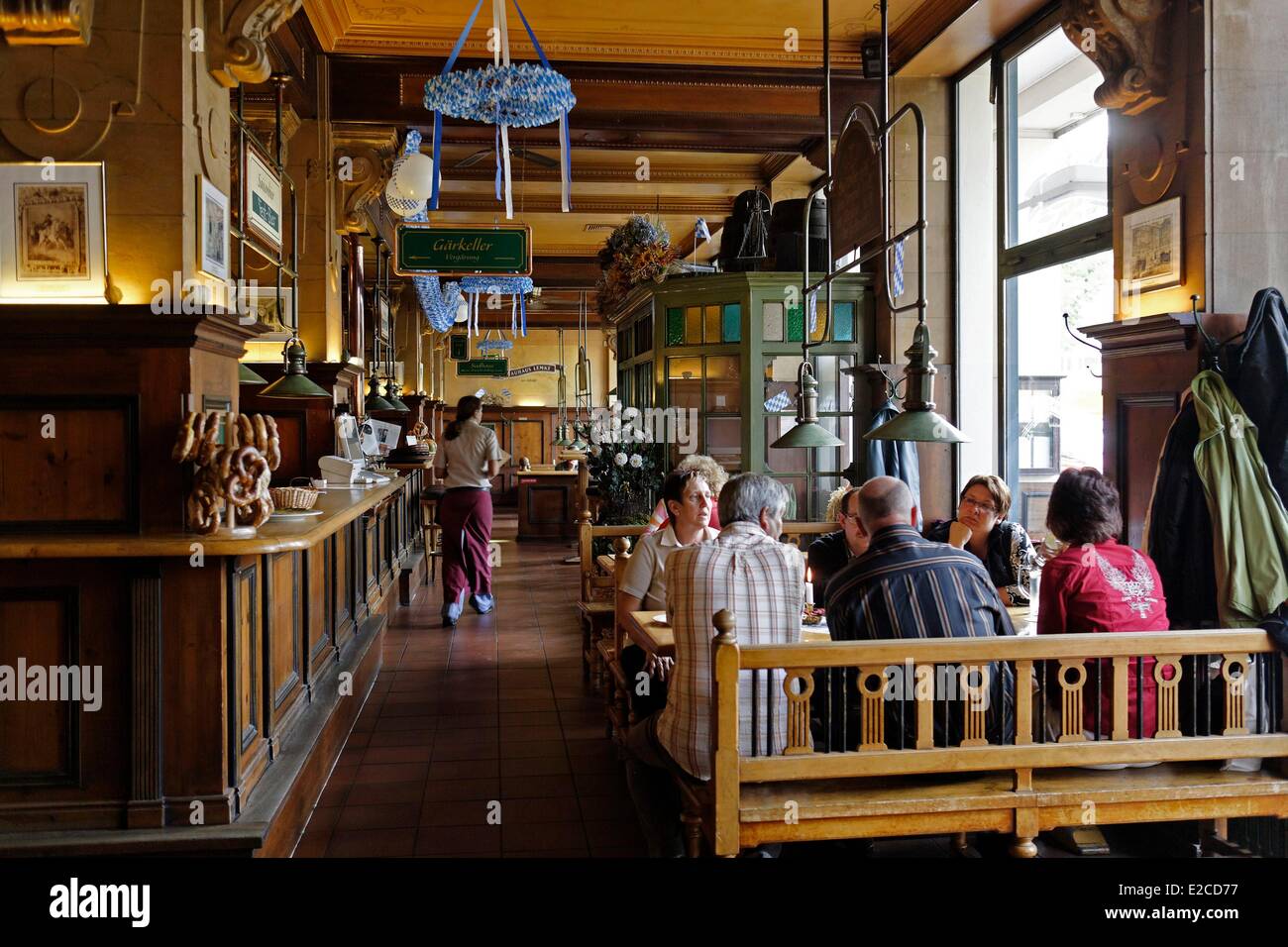 Deutschland, Berlin, Charlottenburg, Brauhaus Lemke restaurant Stockfoto