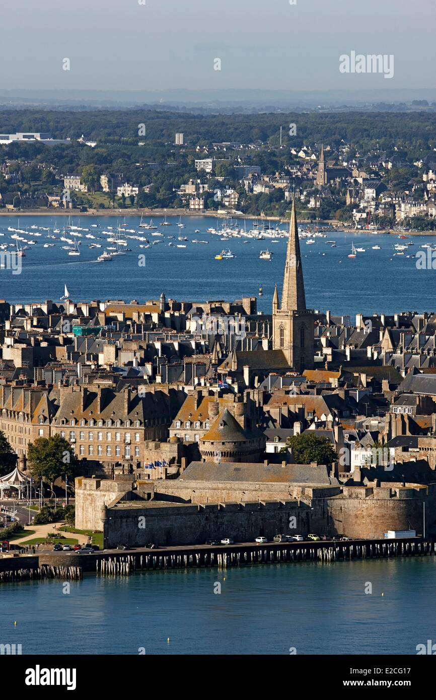 Frankreich, Ille et Vilaine, Costa Smeralda, Saint Malo, befestigte