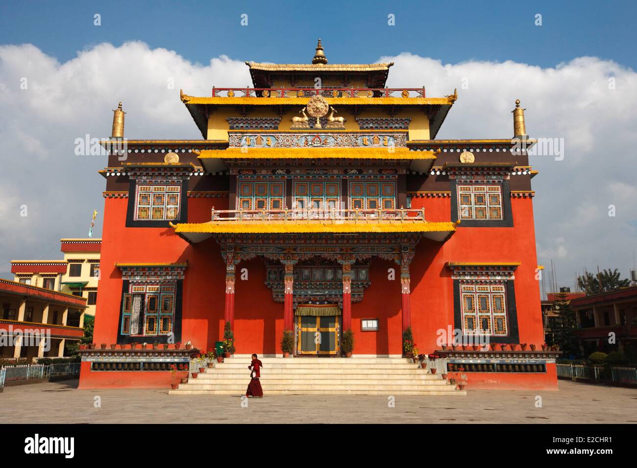 Nepal, Kathmandu-Tal, Weltkulturerbe der UNESCO, Kathmandu, Shechen Kloster Stockfoto