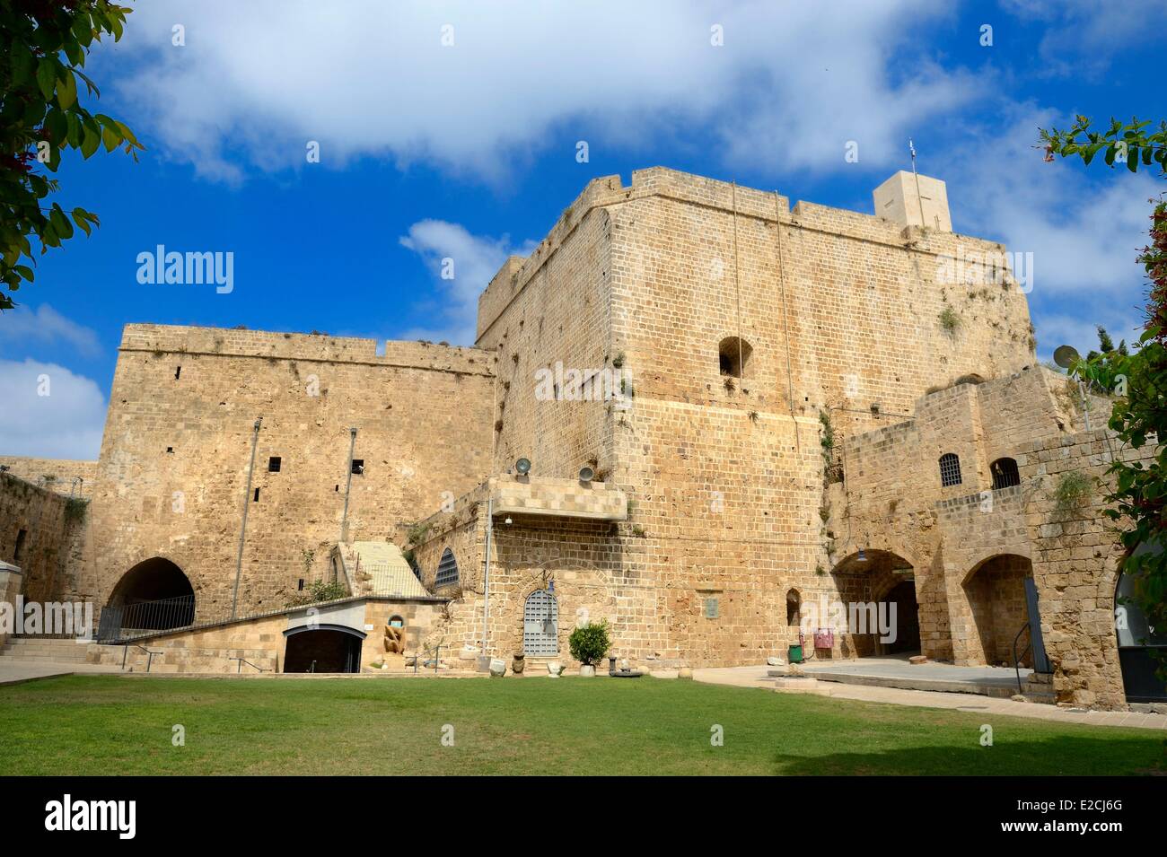 Israel, North district, Galiläa, Acre (Akko), Altstadt, Weltkulturerbe der UNESCO, der Johanniter-Festung Stockfoto