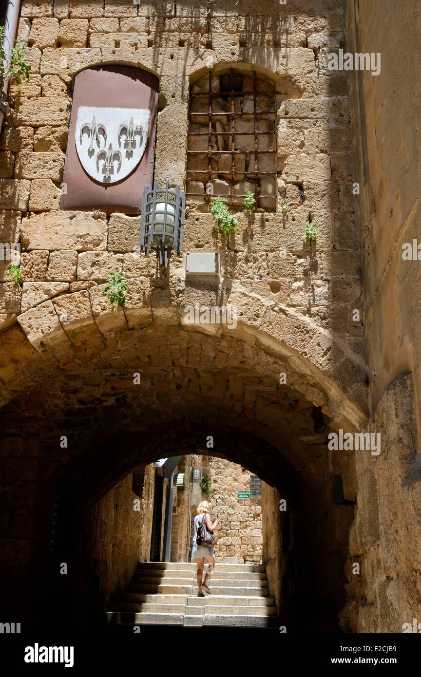 Israel, North district, Galiläa, Acre (Akko), Altstadt, Weltkulturerbe der UNESCO, die osmanische Stadt Stockfoto