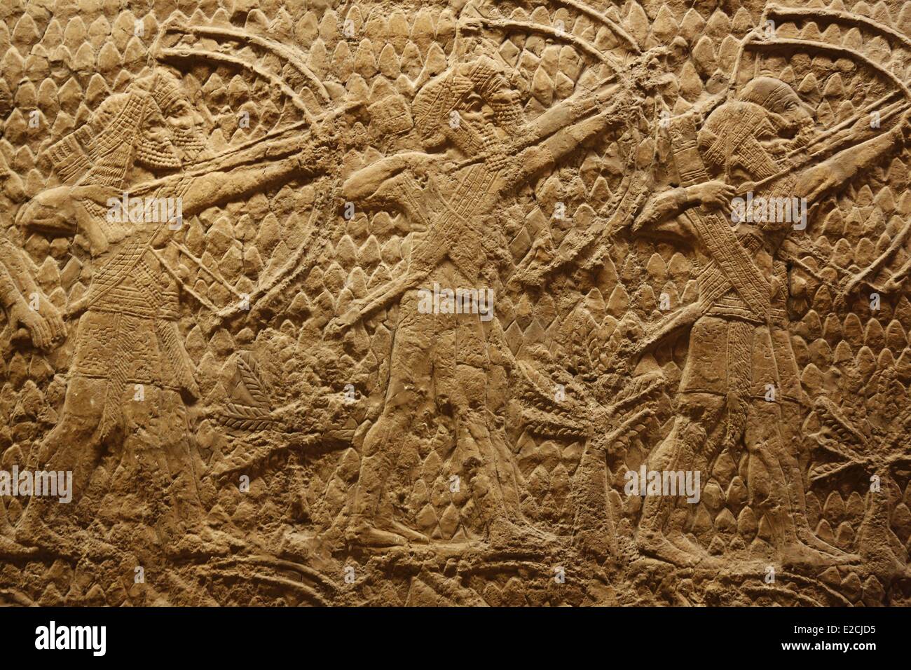 Vereinigtes Königreich, London, British Museum, alten assyrischen Kunst Stockfoto