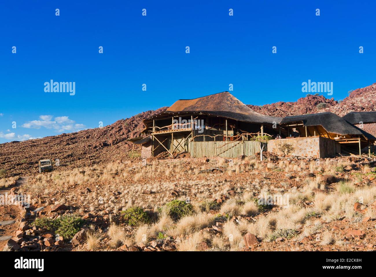 Namibia Hardap Region Namibwüste Kulala Wilderness Camp Stockfoto