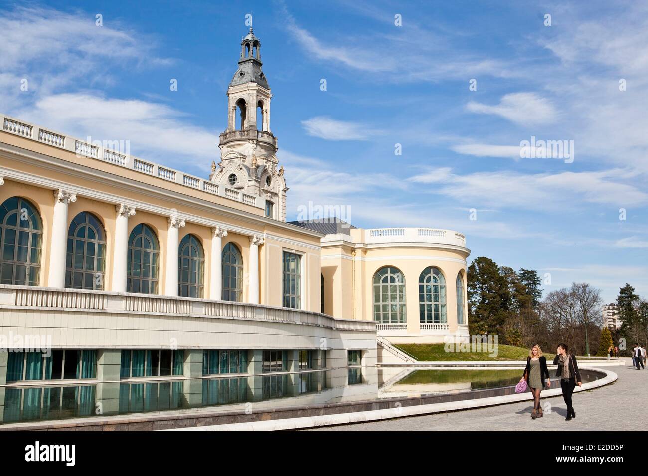 Frankreich Pyrenäen Atlantiques Bearn Pau Palais Beaumont (Beaumont Palace) enthält das Casino und das Zentrum des Stockfoto