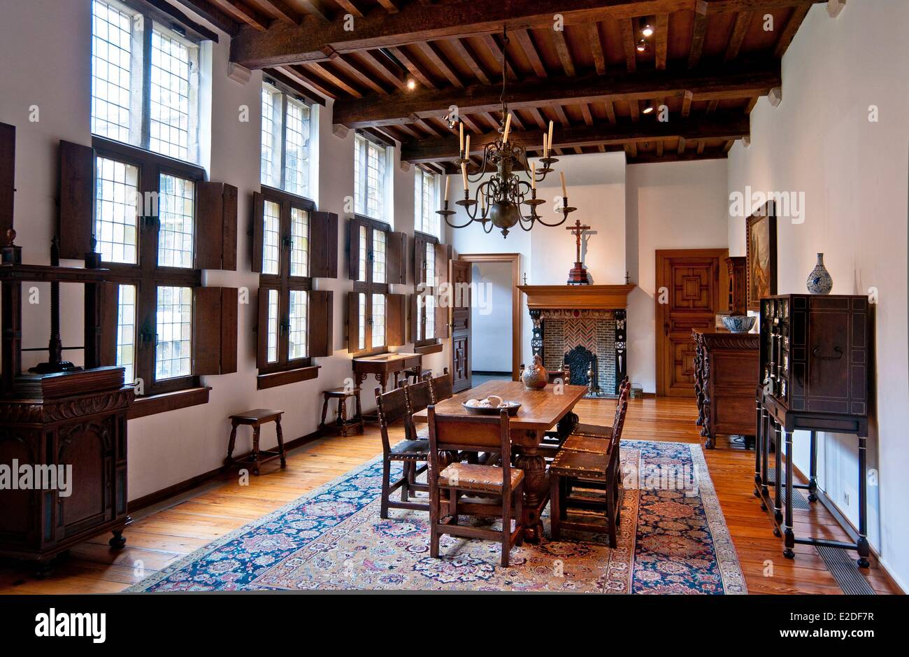 Belgien Flandern Antwerpen Hause Rockox Nicolas Mayor 1560 1640 Essen Stockfoto