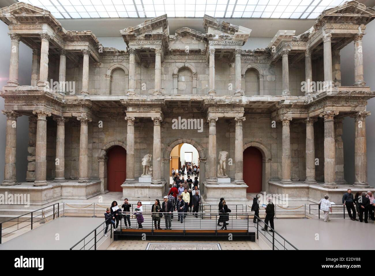 Deutschland Berlin Museumsinsel zum Weltkulturerbe von der UNESCO zum Weltkulturerbe durch die UNESCO Pergamon Museum Markttor Stockfoto