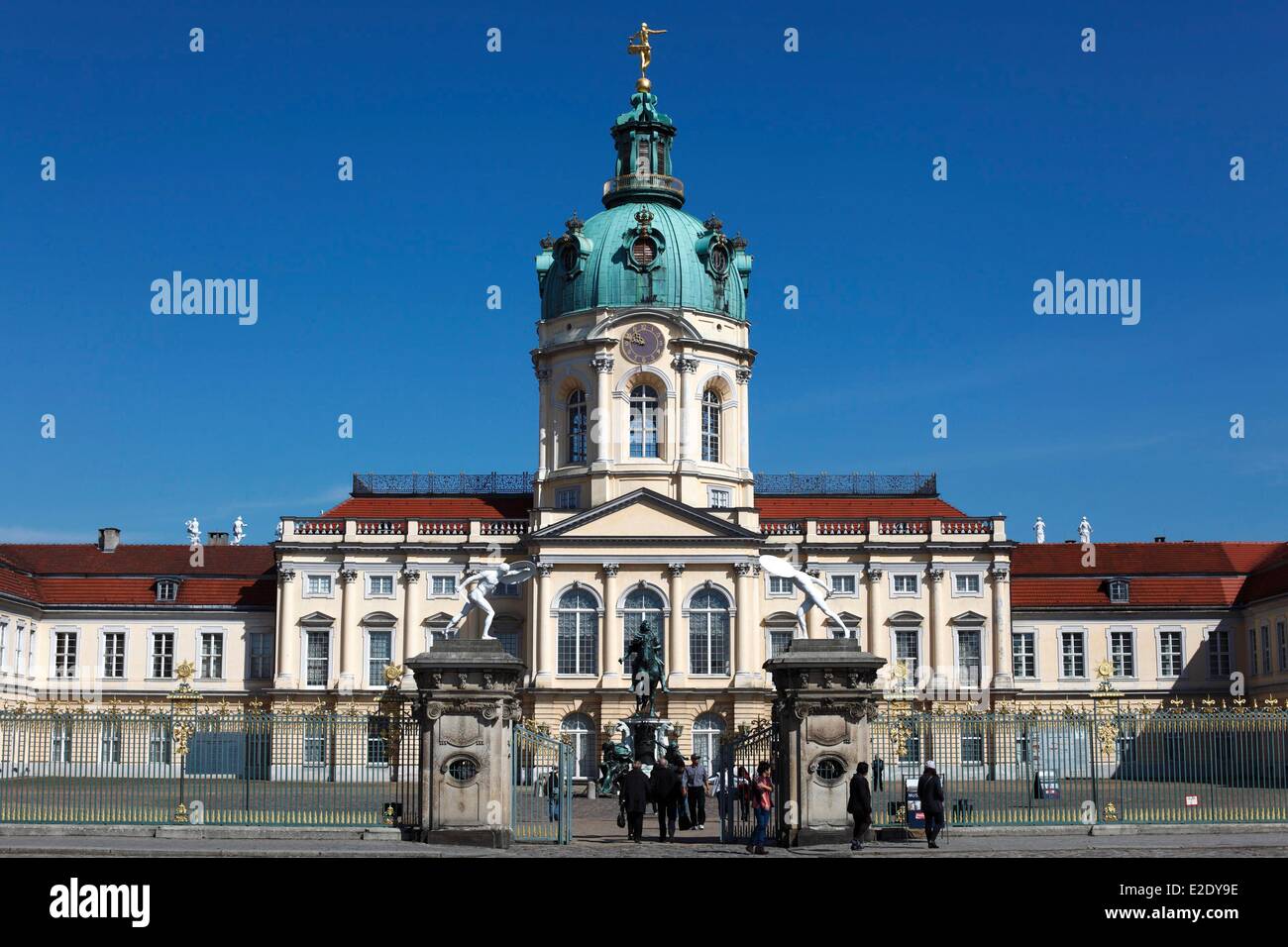 Deutschland-Berlin-Charlottenburg Bezirk das Schloss Charlottenburg-Schloss war die Sommerresidenz der preußischen Könige Stockfoto