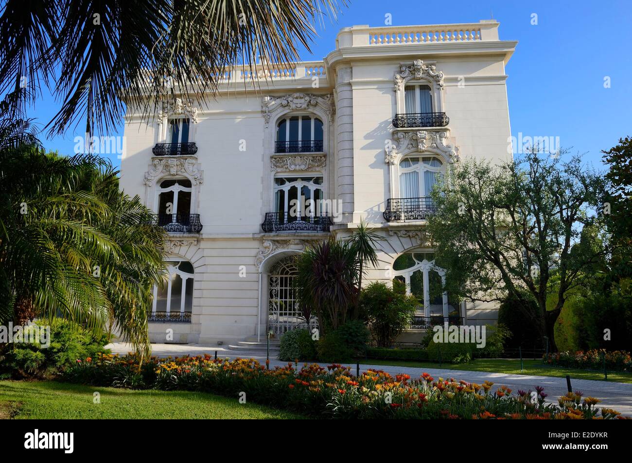 Frankreich-Alpes Maritimes Cannes die Villa La Californie lebte Picasso heute umbenannt das Pavillon de Flore von Marina Picasso Stockfoto