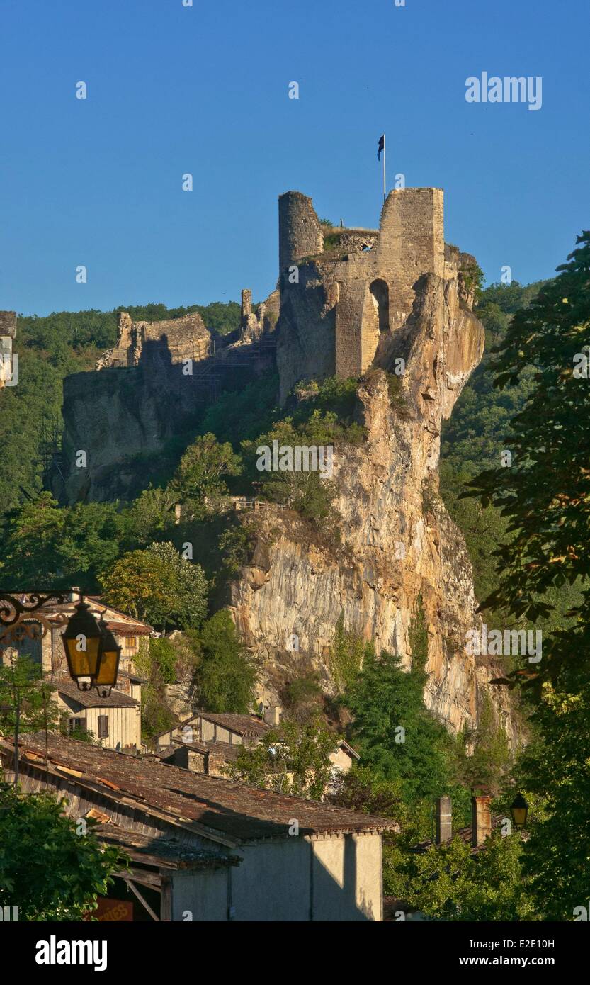 Frankreich-Tarn-Penne mittelalterliches Dorf 10. und 13. Jahrhundert Stockfoto