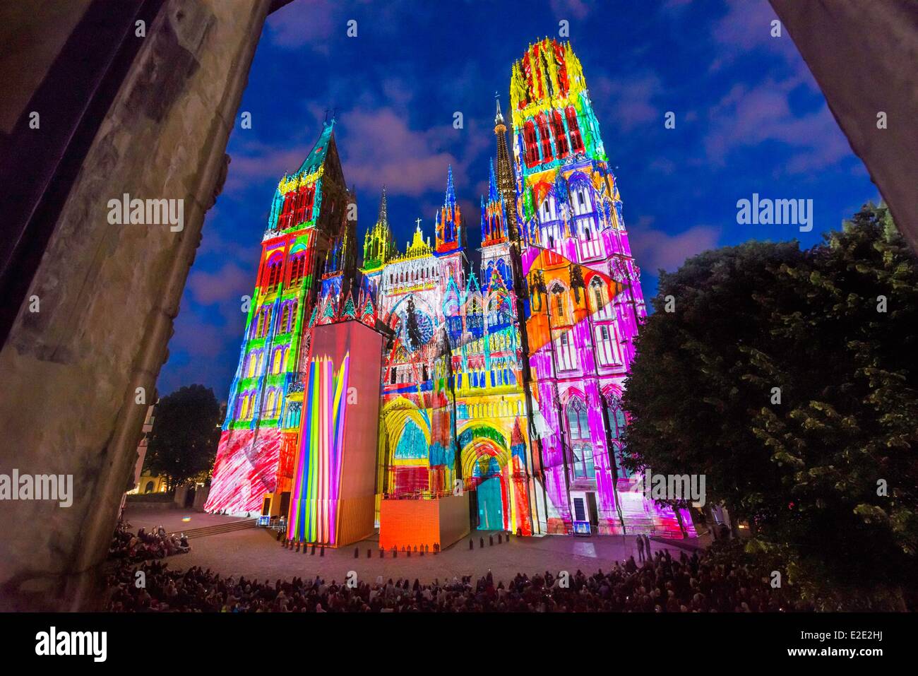 Gebieten Seine-Maritime Rouen Cathedrale Notre Dame de Rouen (unsere ...