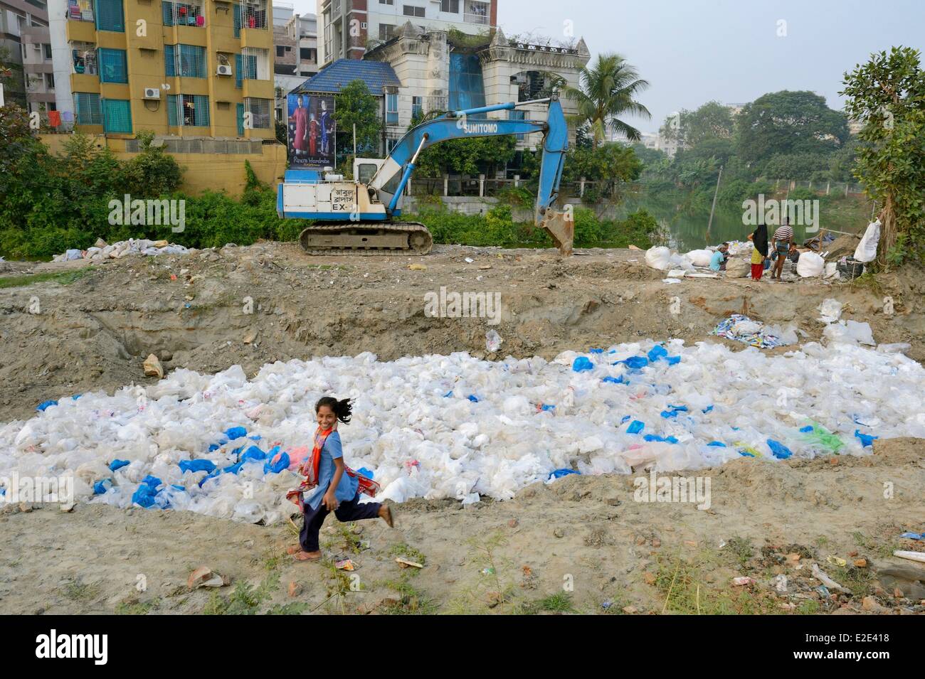 Bangladesch Dhaka (Dacca) Gulshan Bereich Stockfoto