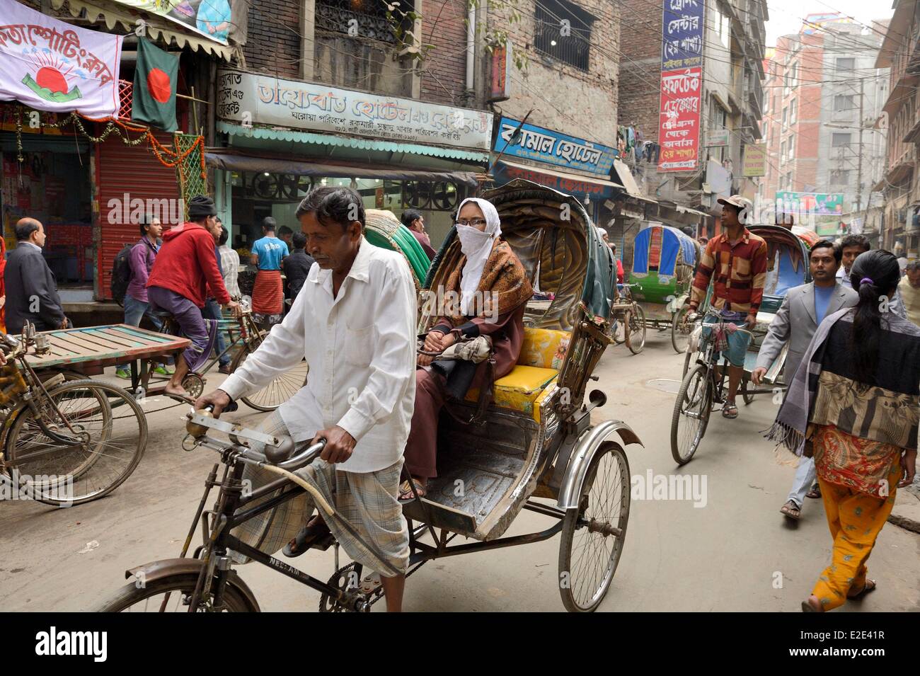 Bangladesch Dhaka (Dacca) alte Dhaka Stockfoto