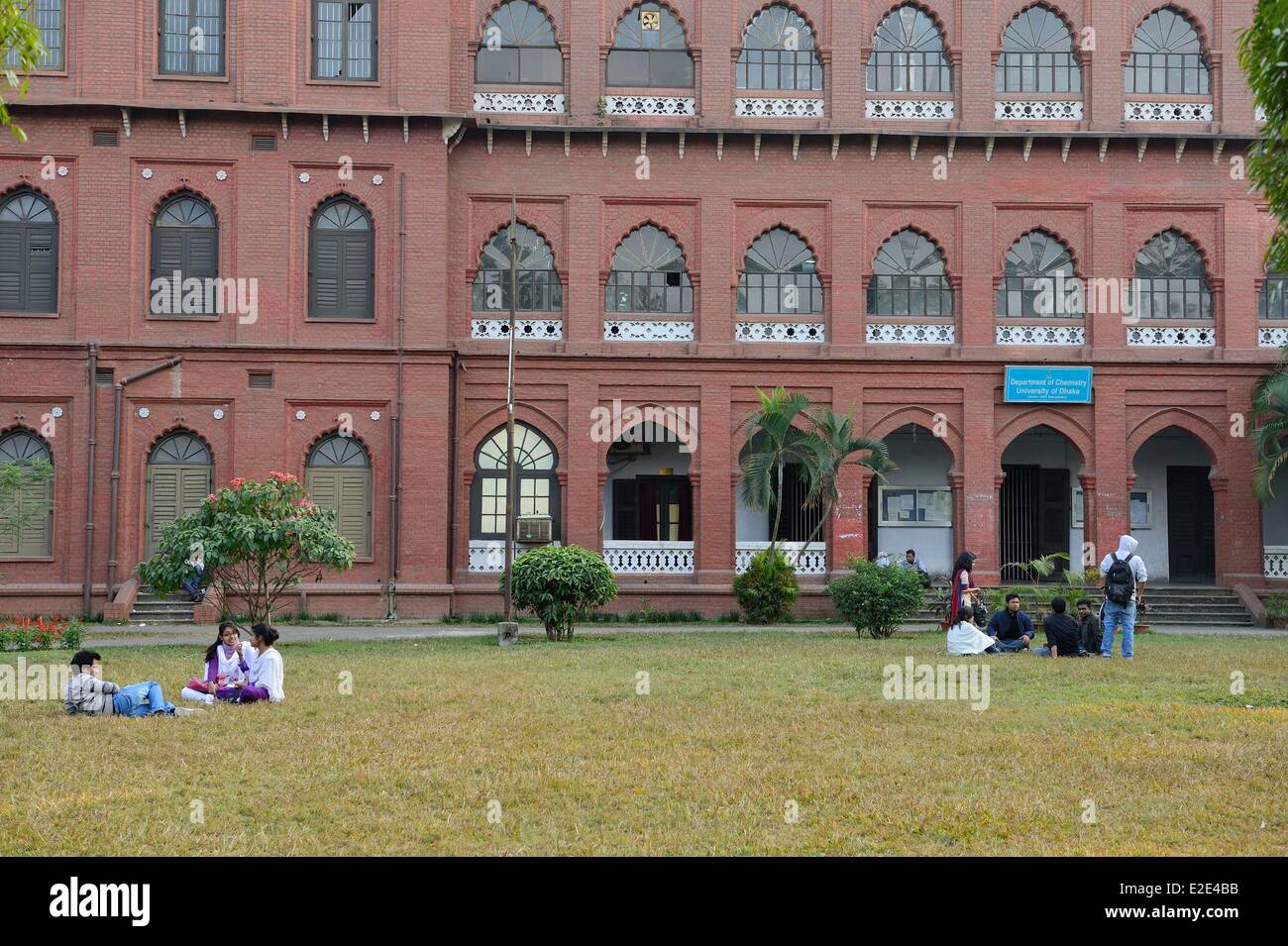 Bangladesch Dhaka (Dacca) der Universität von Dhaka gegründet 1921 durch britische imperiale Regierung Stockfoto