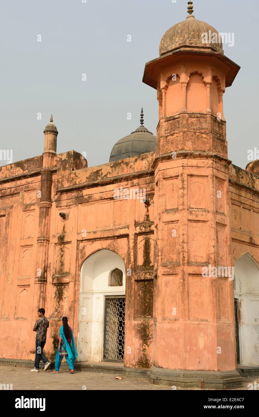 Alten Dhaka Bangladesch Dhaka (Dacca) die Lalbagh Fort eine unvollständige 17. Jahrhundert Mughal Fort komplexe an den Ufern des ist die Stockfoto