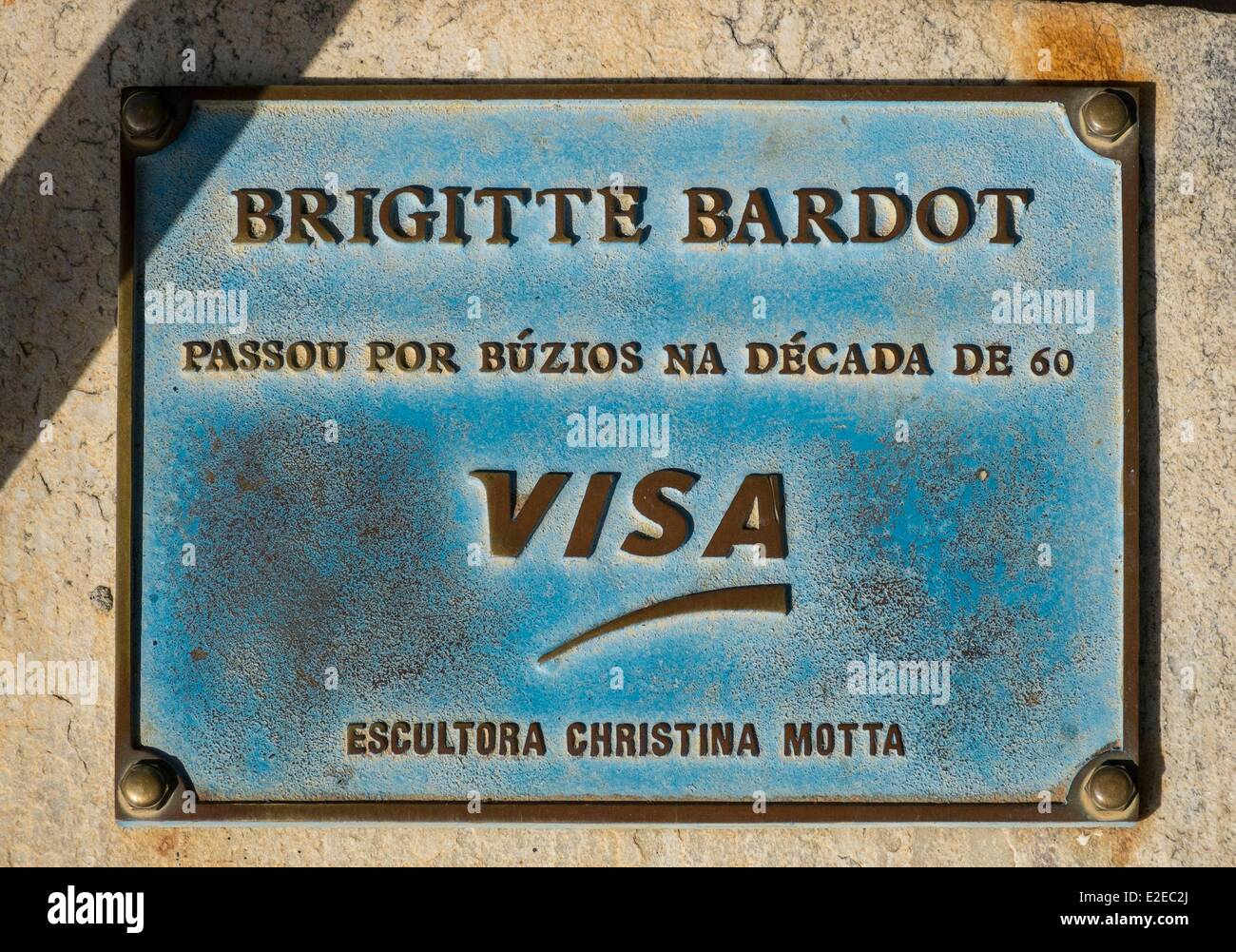 Brasilien, Rio De Janeiro state, Buzios, Bardot Strand (Praia Bardot) Stockfoto