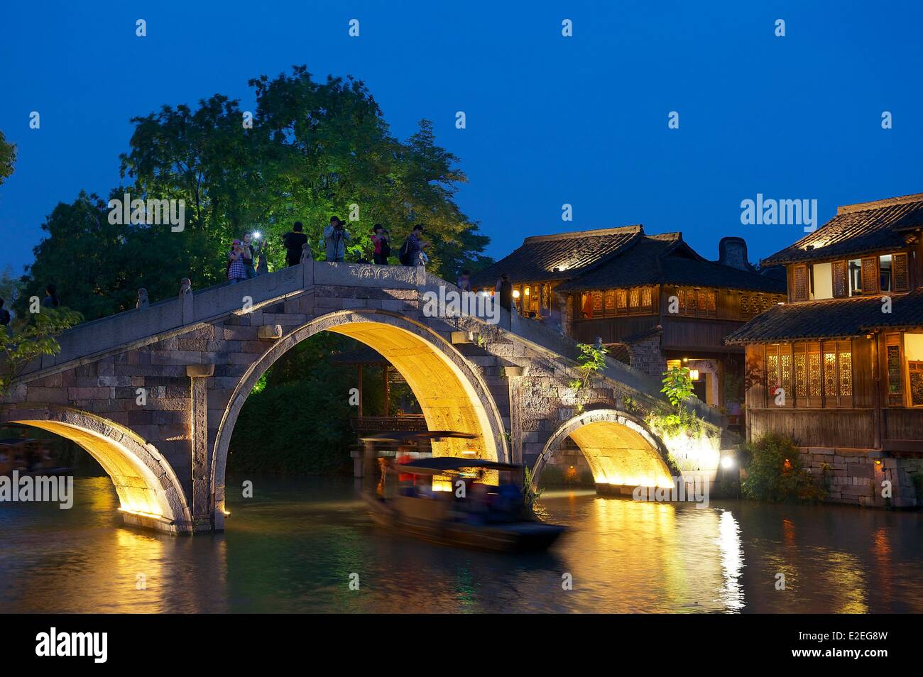 China, Provinz Zhejiang, Wuzhen Stockfoto