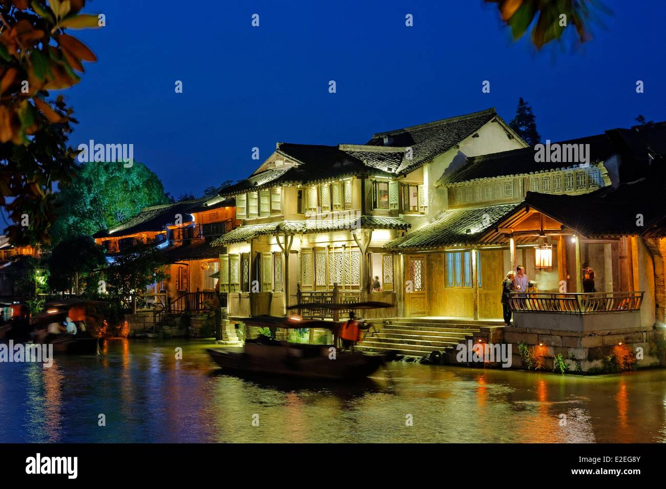 China, Provinz Zhejiang, Wuzhen Stockfoto